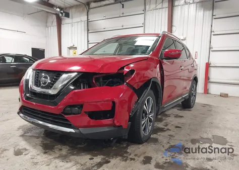 2017 Nissan Rogue Sl из США, поврежденный, VIN JN8AT2MVXHW251411